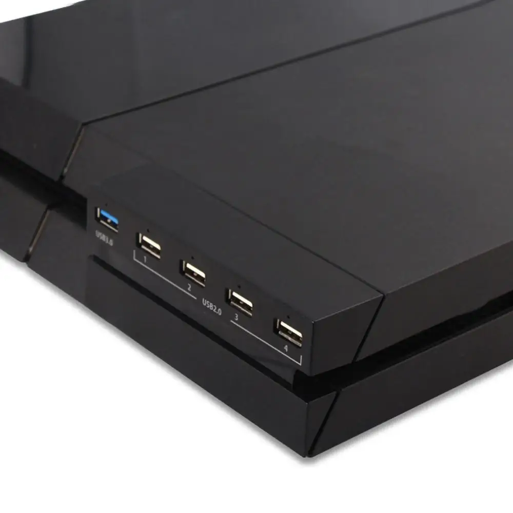 5 концентратор usb-порт для PS4 консоли высокое зарядное устройство сплиттер контроллера расширения креплением для вспышки sрeedlite(1 USB3.0 и 4 USB2.0