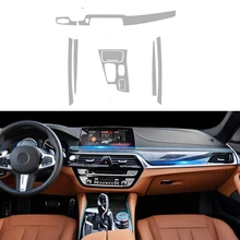 Автомобильная защитная пленка Высокое качество ТПУ наклейки центральной консоли фар Управление Шестерни Декоративные наклейки для BMW F10 5 серии