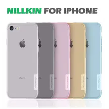 Для apple iphone 7 NILLKIN Ультратонкий Прозрачный натуральный чехол из ТПУ для apple iphone 7 iphone7 4,7 дюймов TPU Жесткий Мягкий чехол