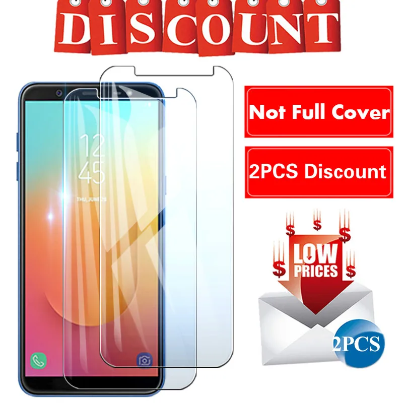 

2PCS Protective Glass On For Samsung Galaxy J1 J2 J3 J4 J5 J6 J7 J8 2018 2016 2017 Screen Protector J 1 2 3 4 5 6 7 8 Glass Film