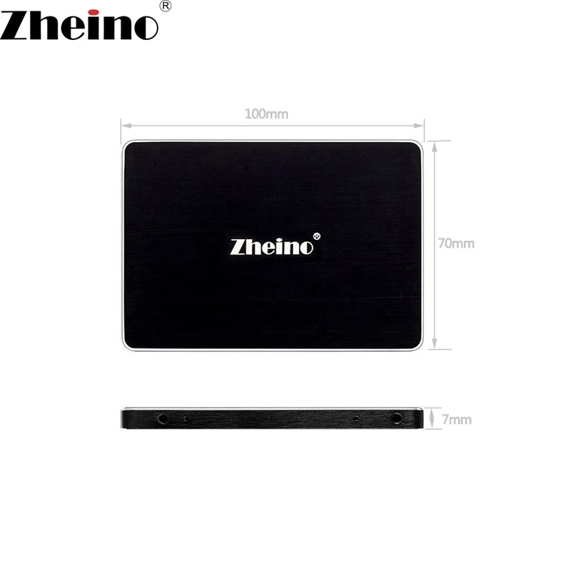 Zheino SSD 512 GB SATAIII 2D MLC SATA3 2 5 дюйма Internal Solid State Drive Металлический корпус 7 мм для