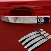 Нержавеющая сталь отделка дверная ручка крышка авто аксессуары для Chevrolet Cruze 2009-2013 для Opel Mokka ASTRA J Insignia