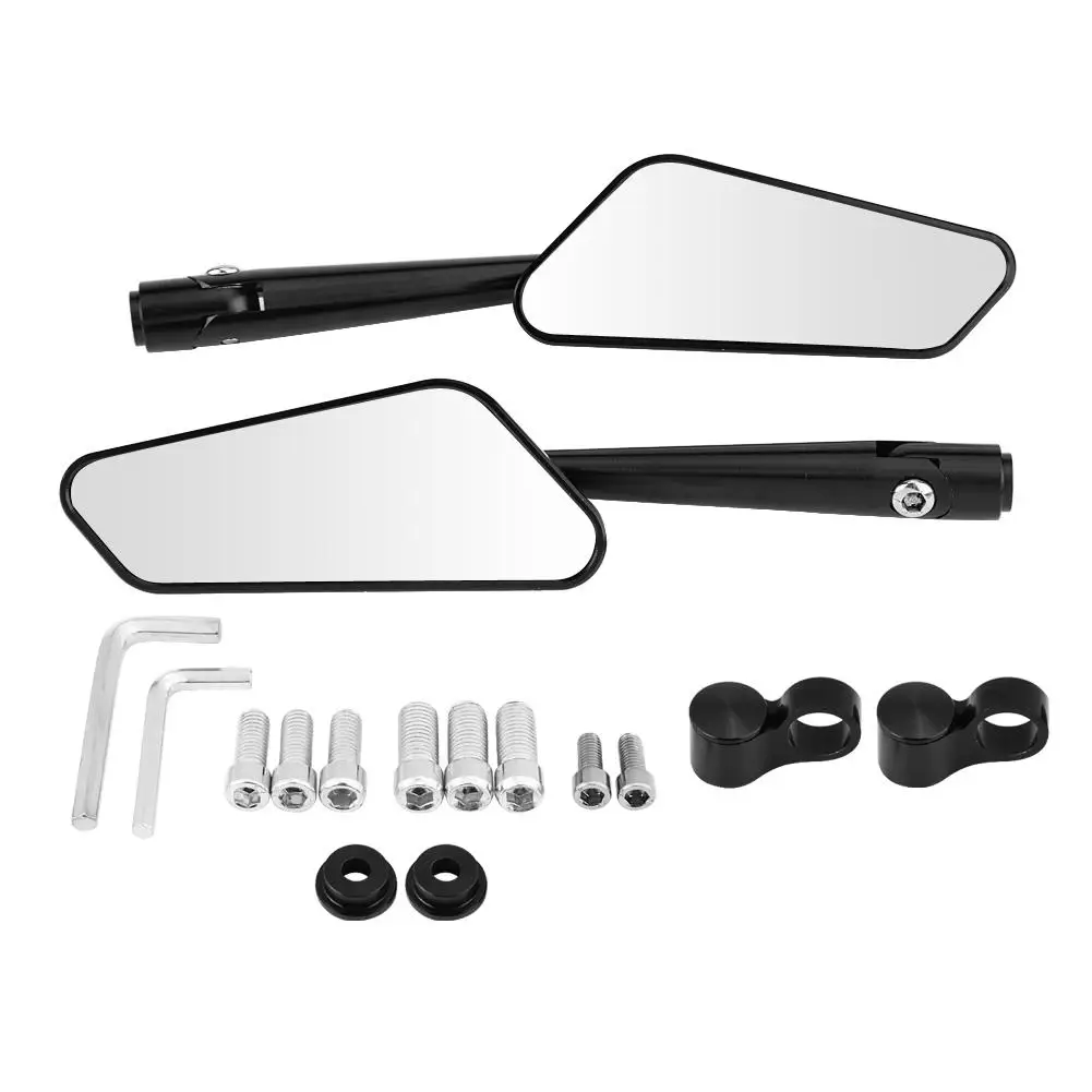 

1 Pair Universal CNC Motorcycle Side Rear View Mirror for BMW Honda Kawasaki Ducati Yamaha Rear View Mirror New Arrive