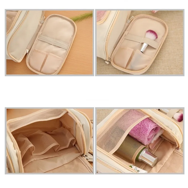 smart makeup bag|Fashion Men Hanging Cosmetic Bag Travel Portable Beautician Make Up Bag smart makeup bag|Fashion Men Hanging Cosmetic Bag Travel Portable Beautician Make Up Bag
