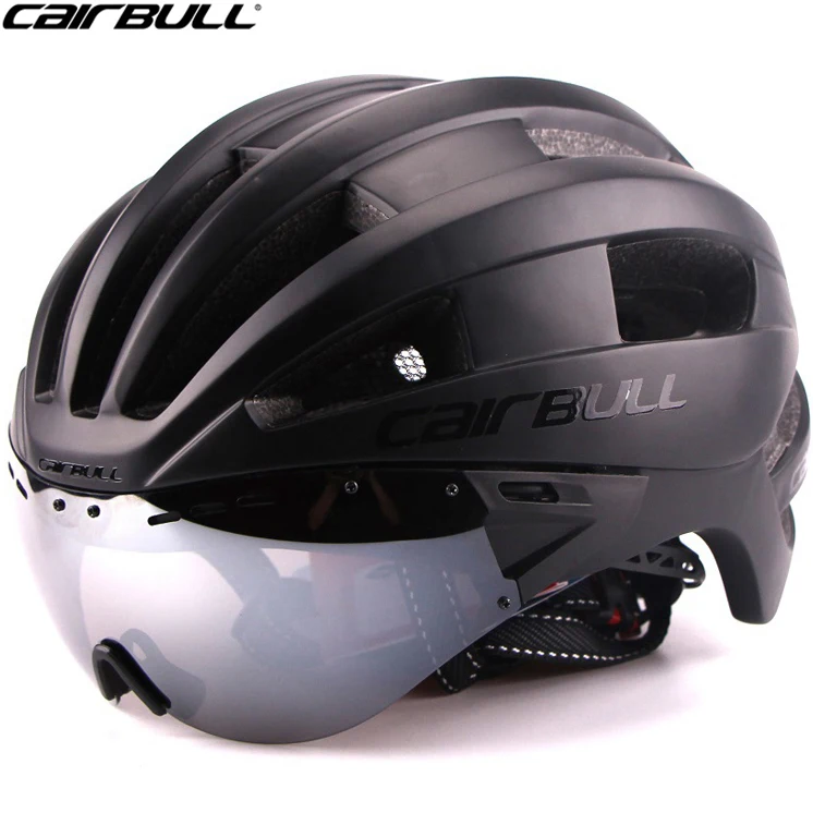 

Adults/Kids Bicycle Helmet Road Racing Aero Helmet Detachable Goggles Visor Integrally-molded Mountain BMX Safety Cycling Helmet