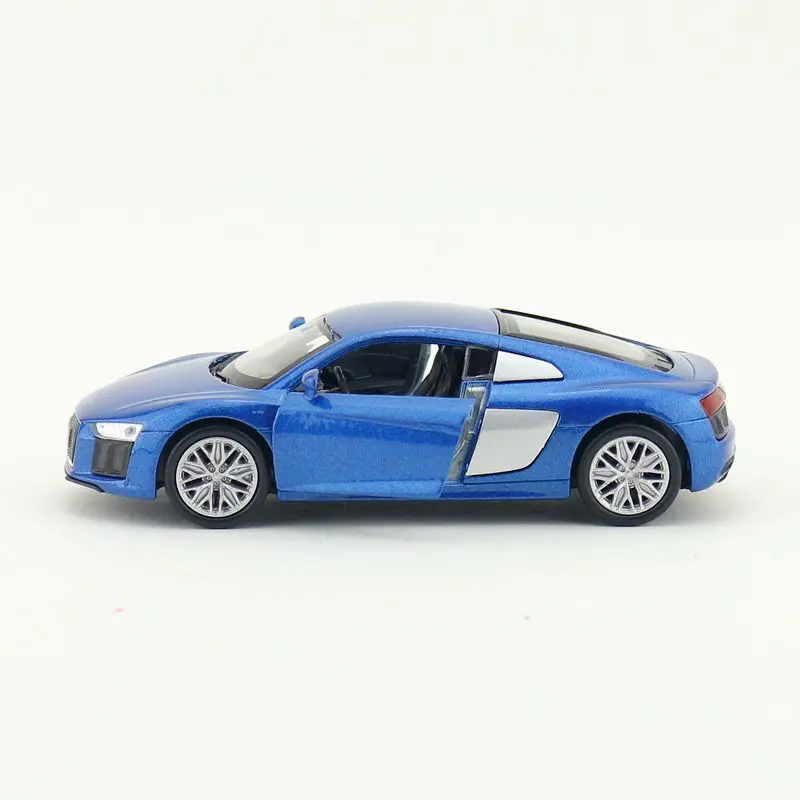 Совершенно WELLY 1/36 масштаб Германия AUDI R8 V10 литой металлический оттягивающий назад модель автомобиля игрушка для подарка/детей/коллекции