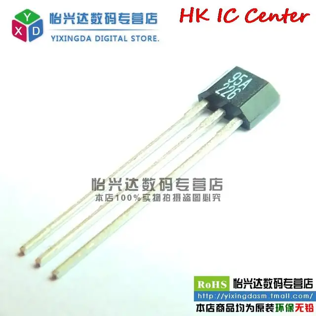 100 new SS495A TO 92S linear Hall sensors sensorsin