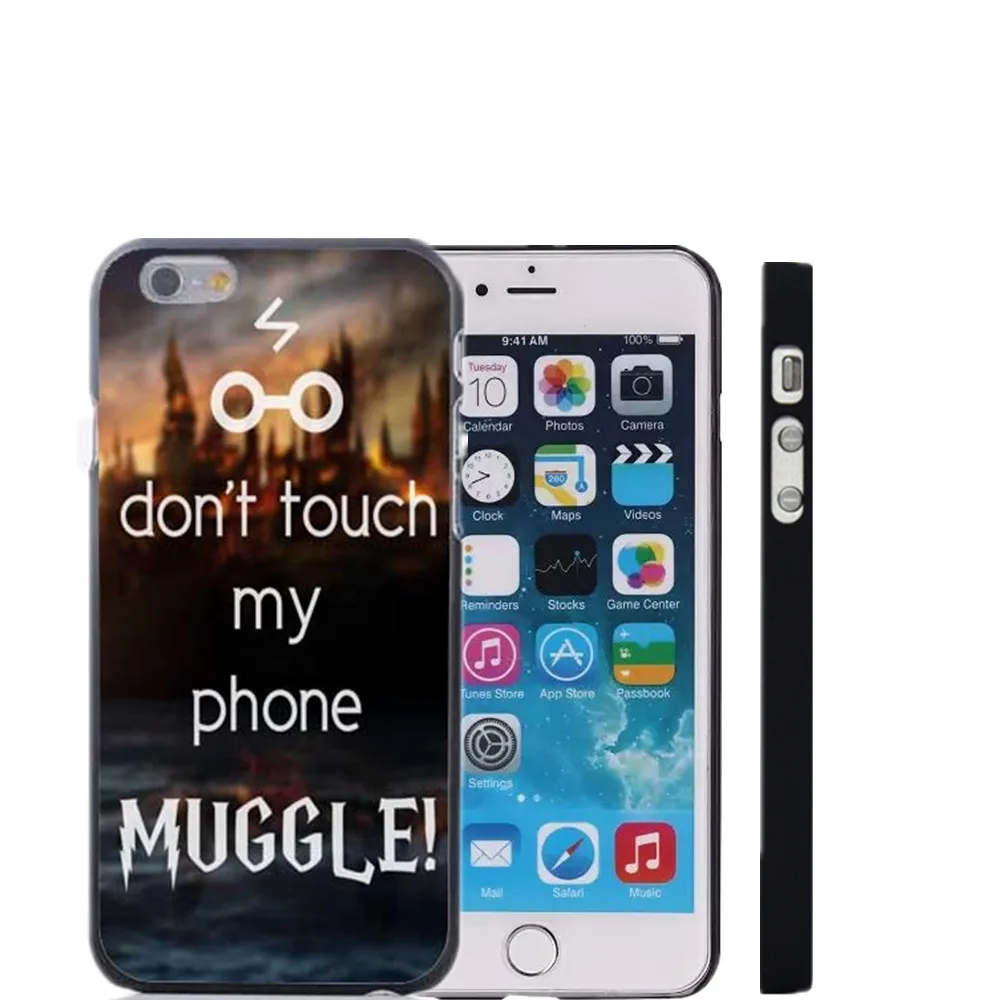 New Arrival Don T Touch My Phone Muggle Harry Potter Design Phone Cover For Apple Iphone 4 4s 5 5c 5s 6 6s 6plus Free Shipping Cat Slipper Catcat Clothing Aliexpress