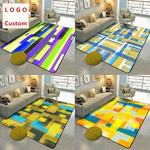 Европейский стиль ковры гостиная/кофе/стол/диван/Rugs современная простота Спальня прикроватной тумбочке нескользящие носки-Тапочки коврик может логотип