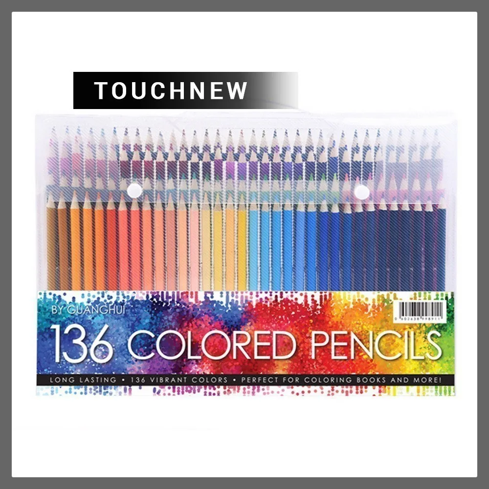 

Best LSH Genuine 136 oily color pencil painting products logs creative pencils environmental safety school supplies NOT