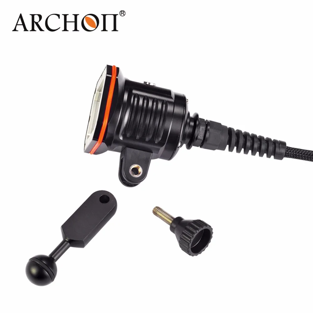 ARCHON DH150W WH156W светильник для дайвинга 32* CREE XM-L2 U2 светодиодный светильник для видео 30000 люмен 150 м фонарь для подводного плавания с батареей+ кабель