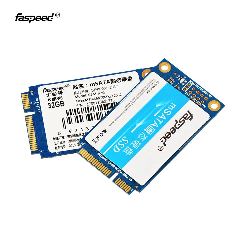 Faspeed msata SSD 60 ГБ 120 ГБ 128 ГБ 240 ГБ 256 ГБ Внутренний твердотельный диск мини SATA SSD 60 ГБ 120 ГБ 128 ГБ настольный ноутбук и т. д