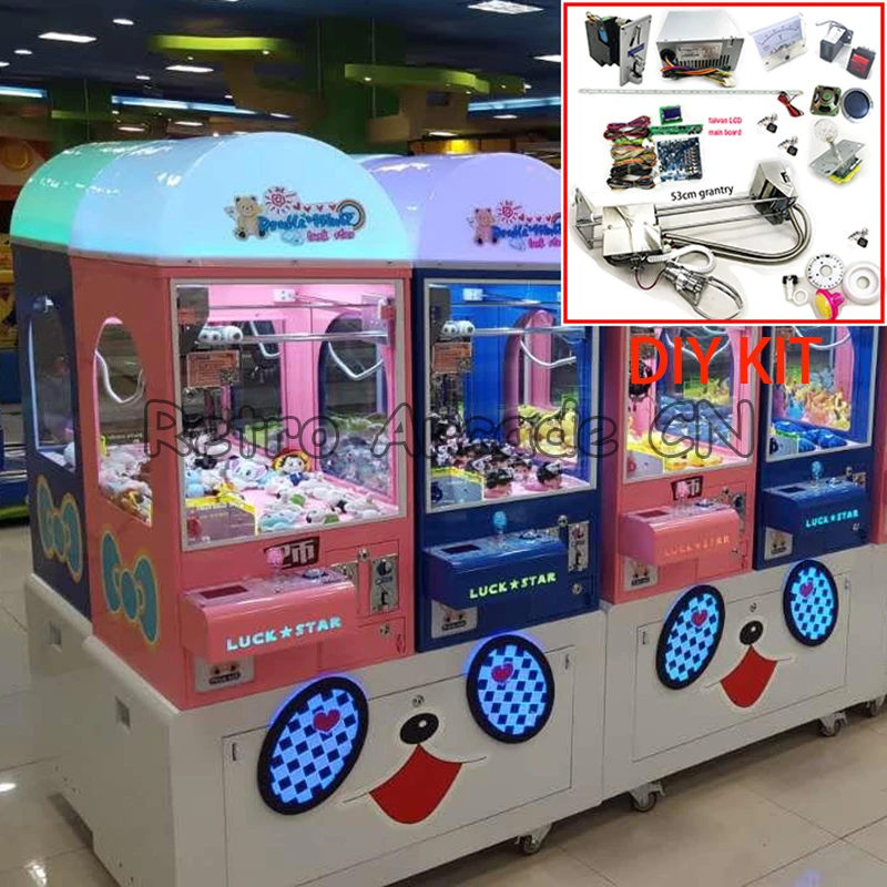 Arcade Toy Crane Machine Kit With Crane Mainboard Game Motherboard