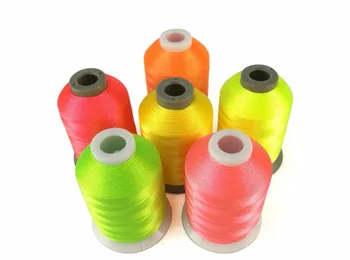 

Simthread 6 Popular Neon Colors Machine Embroidery Thread for Disney Design and Pretty embroidery works