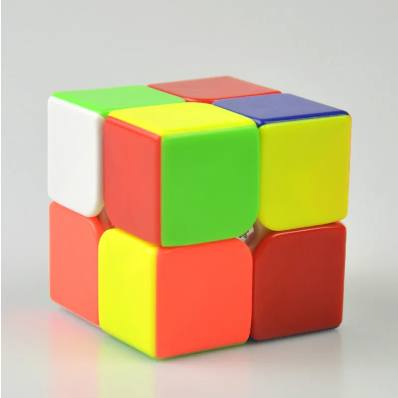 Одна деталь куб Magic Cube 2x2x2 Stickerless MF3RS Скорость Cube 2x2 головоломки игрушки 50-миллиметровый Магнитный куб игрушки для мальчиков