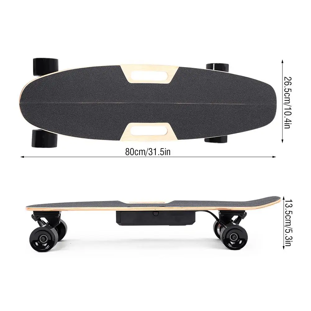 Clearance 2019 New 4 Wheel Electric Skateboard 350W 4400mAh Off Road Longboard Electirc Scooter Dual Motor Body Sensor Remote Control 8