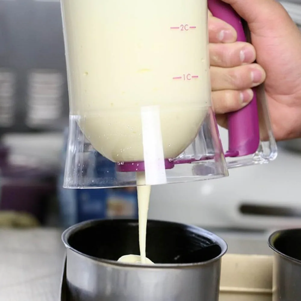 Pancake-Batter-Dispenser-Baking-Tool-Cake-Dispenser-Funnel-Batter-Cream-Tool-J2Y
