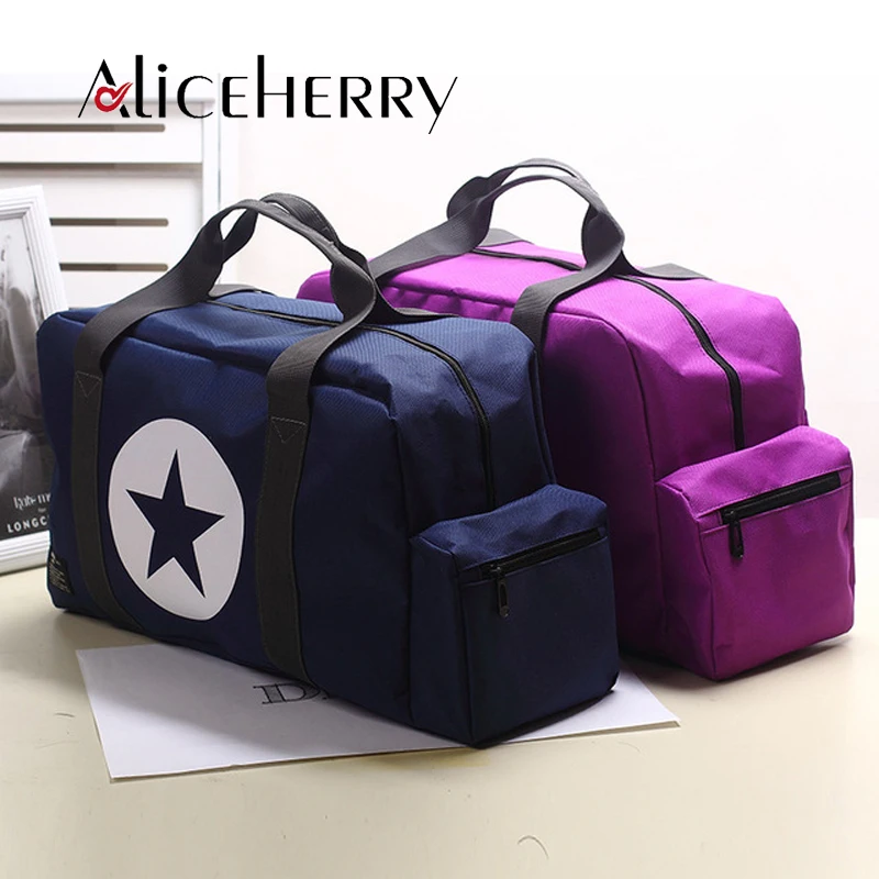 

New 2019 Casual Fashion Women Travel Bags Polyester Zipper Weekend Travel Portable bag Male luggage duffel bags