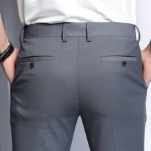 Мужские брюки летние тонкие черные Профессиональные платья Брюки Slim Fit Jorg серые повседневные брюки рабочая одежда деловые брюки