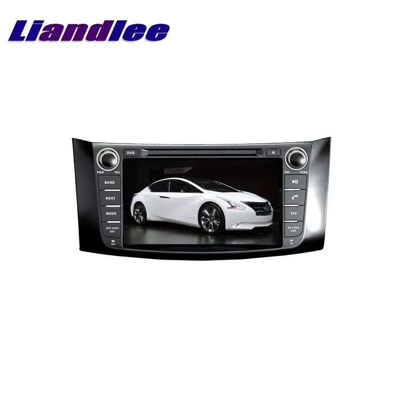 For Nissan Sylphy Bluebird Pulsar LiisLee Car Multimedia TV DVD GPS Audio Hi-Fi Radio Original Style Navigation Advanced NAV