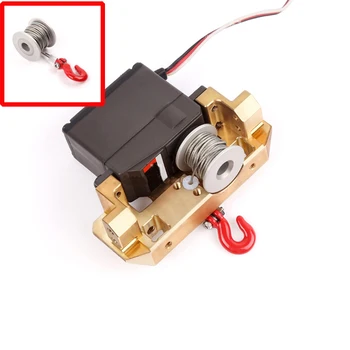 

Rc 25t Servo Winch Drum Trailer Hook Hitch For 1/10 Crawler Car Axial Scx10 90046 D90 Mst Cfx Jimny Vs4 T4