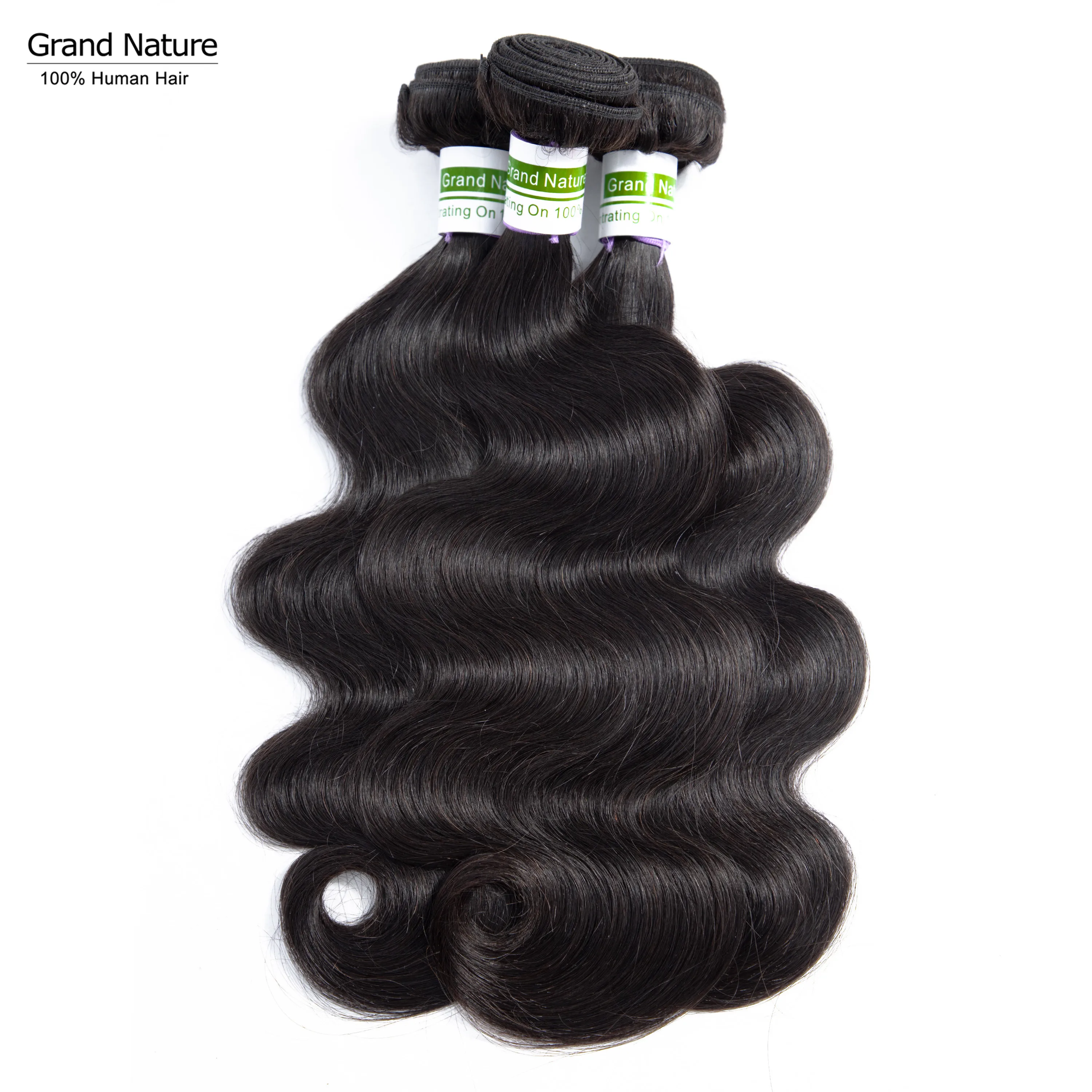 

Indian Body Wave Hair Weave 3/4 bundles 100% remy human Hair extensions Natural Color 8-26 Inch Can be dyed free shipping