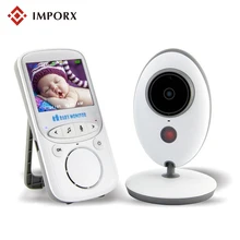 Беспроводной аудио видео Детский Монитор VB605 радио няня музыка работающий на линии внутренней связи инфракрасный 24 h портативный 2," дюймовый ЖК-камера детская рация