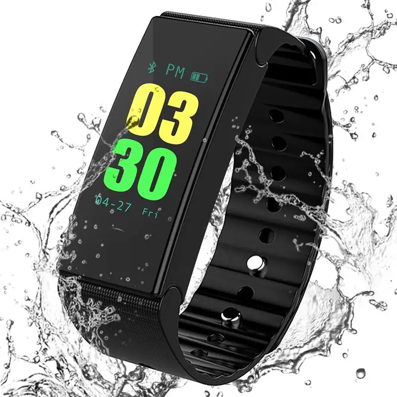 D1 Bluetooth Smart Bracelet Fitness Tracker Step Counter Activity Monitor Band Alarm Clock Vibration Wristband IOS Android phone |