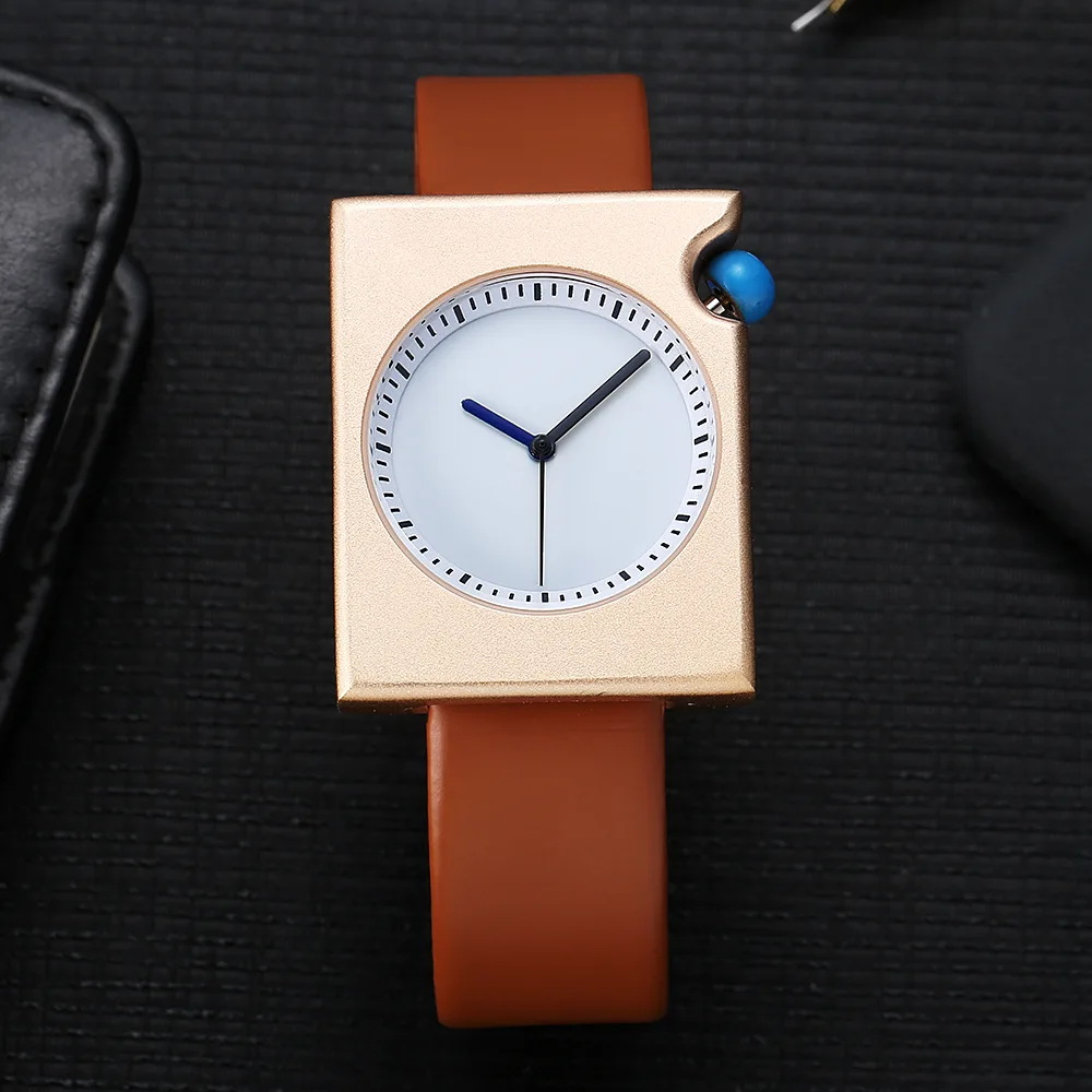 

Top Brand Unisex Minimal Watch Quartz Simple Leather Watch Women Men Ultra Thin Wristwatch Female Clock Elegant Relogio 2017 New