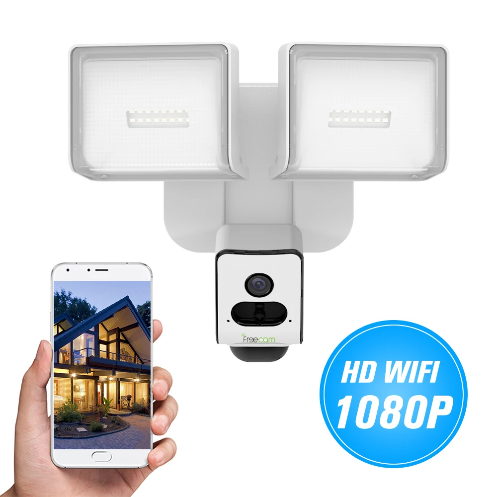 32 leds Floodlight HD 1080P Security Wifi Camera Motion Detected Wall