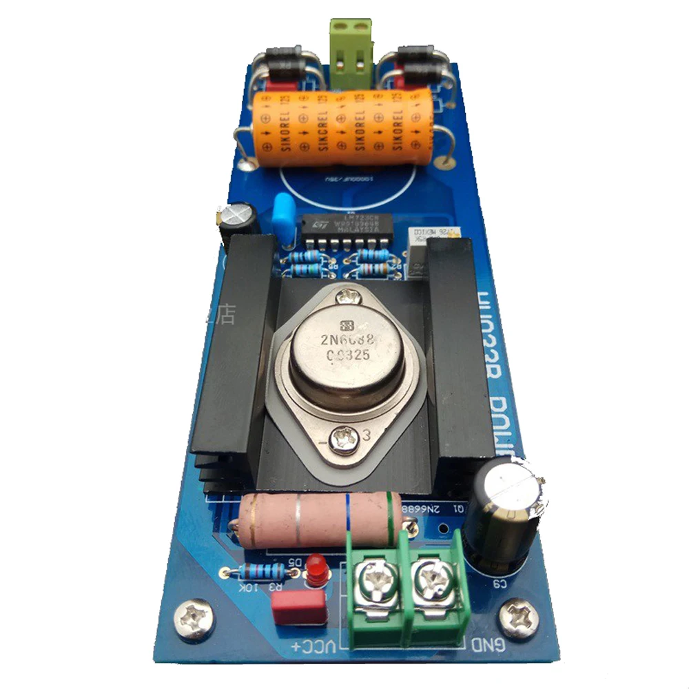 Lusya Hifi LM1723CN преампер линейный регулятор питания одиночный источник Золотое