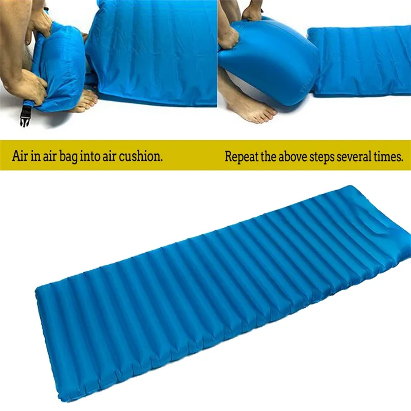 Lightweight Sleeping Pad for Camping, Backpacking, Hiking - Ultralight and Compact Inflatable Air Mattress Pads7