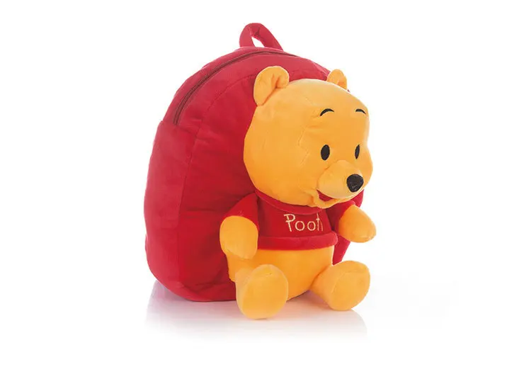 Disney plush bag Q version Winnie the Pooh bag Tigger cute backpack school season gift plush bag