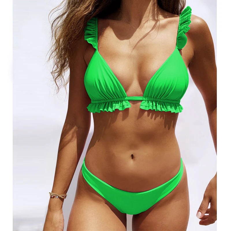 

family swimwear purple swimming suits split low waisted tanking bandage bikini 2019 ladies beachwear set 2 piece swimsuit women