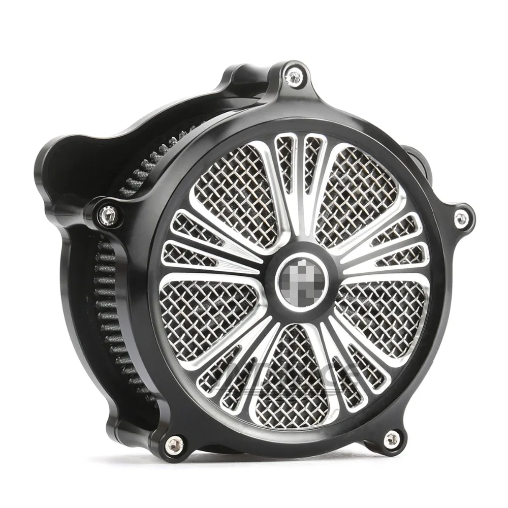 CNC Contrast Cut Domino Air cleaners for harley roadking road glide