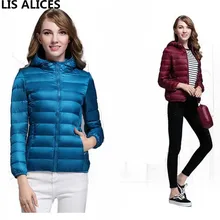 LIS ALICES Новое поступление брендовый мужской пуховик на утином пуху, осенне-зимнее теплое пальто, мужской светильник, тонкий пуховик на утином пуху, пальто
