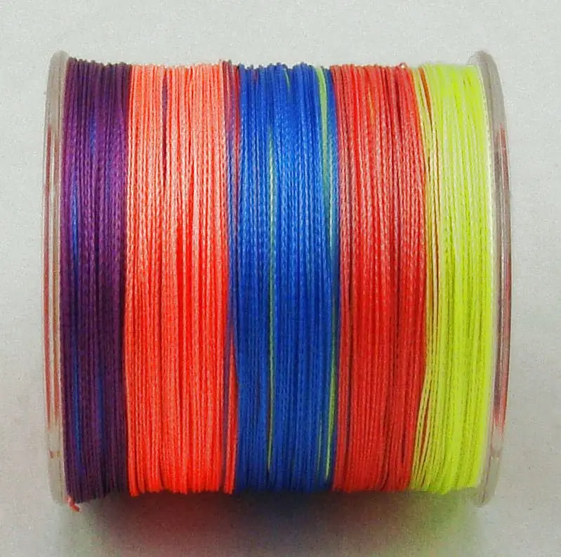 1000 м 8X DAH брендовая супер прочная японская многофиламентная ПЭ плетеная леска 8 нитей плетеные провода от 10 фунтов до 100 фунтов - Цвет: Многоцветный