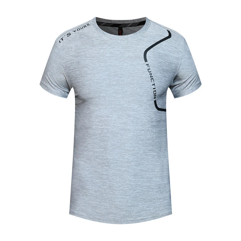 

Men's Sportswear Running Shirt Men Sport T-shirt Outdoor Jogging Tops Gym Loose Training Dry Fit Short Sleeve