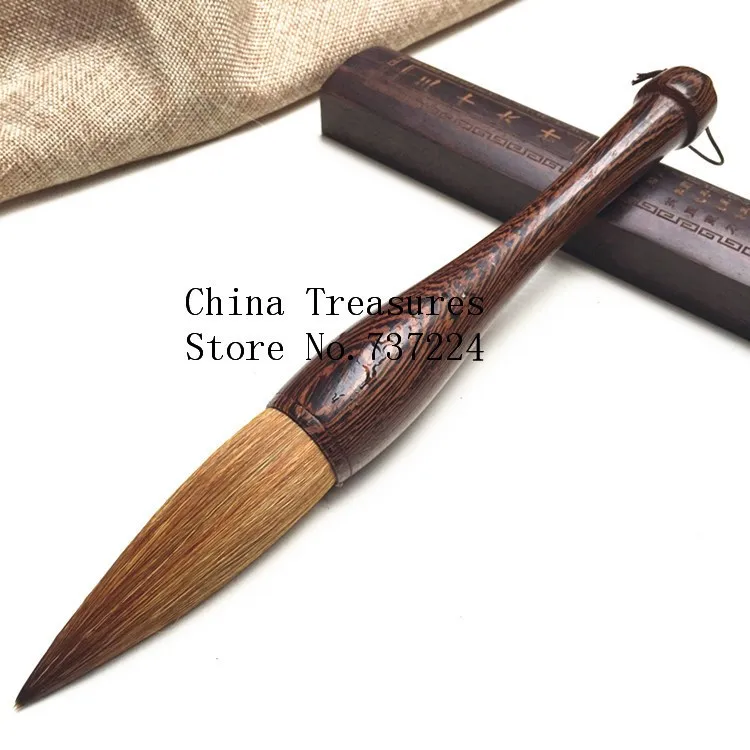Большие размеры китайский ручка-кисть для каллиграфии волос перо, кисть Mo Bi