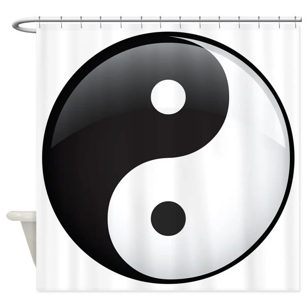 YinYangBlackandWhiteDecorCollectionSketchyStyleYinYang