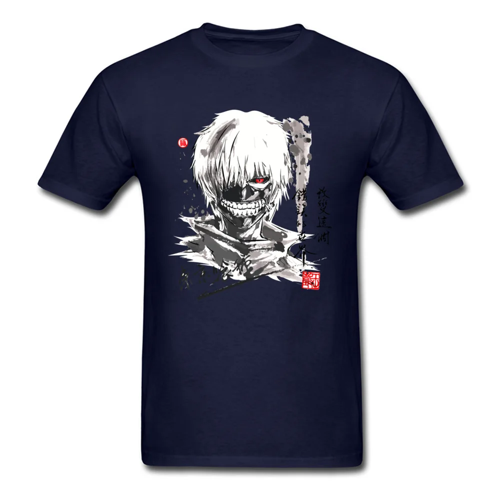 Boy New Coming Funny Tops Tees Crew Neck Labor Day Pure Cotton T Shirt Custom Short Sleeve Tokyo ghoul t shirt 222 Tee-Shirts Tokyo ghoul t shirt 222 navy