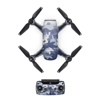 

New Design Waterproof Skin Stickers for DJI Spark Accessories 3M waterproof PVC Decals for DJI Drones RC Quadcopter Skin Sticker