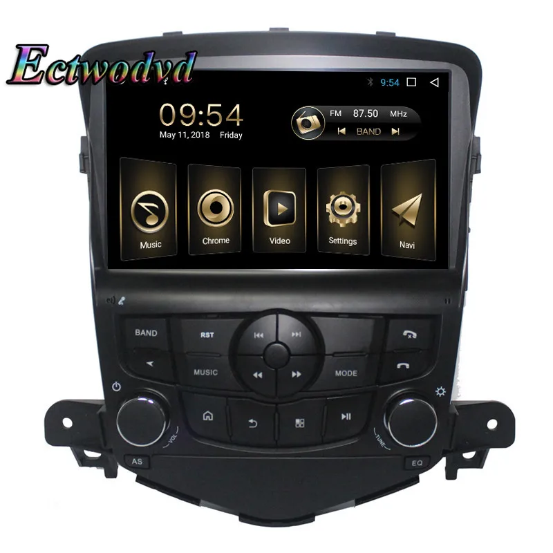 

Ectwodvd Octa Core Android 8.1 2G+32G Car Radio GPS Navigation for Chevrolet Cruze 2009 2010 2011 2012 2013 2014 Car DVD Player