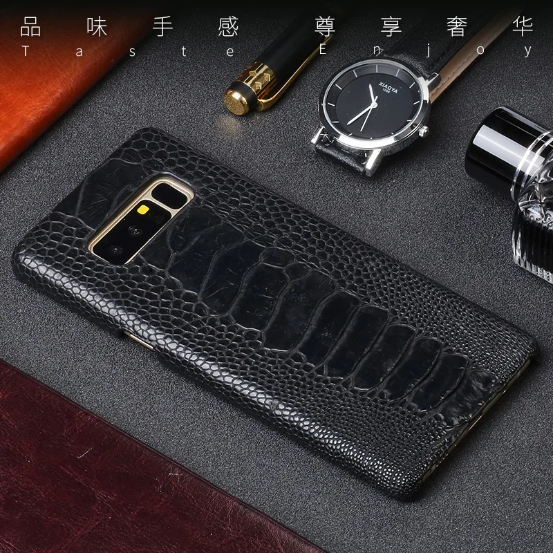Для Samsung Galaxy S6 S7 S8 S9 s10 Plus Note 8 9 A5 A7 A8 2018 J3 J5 J7 Настоящая Натуральная тонкая задняя