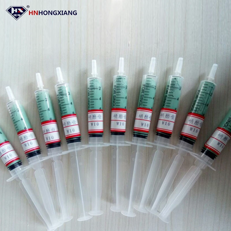 Factory 10pcs Diamond Abrasive Needle Tube Grinding Polishing Paste
