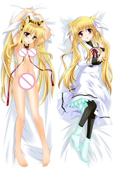 

Anime Magical Girl Lyrical Nanoha Character sexy girl Arisa Bannings otaku Dakimakura throw pillow cover hugging body pillowcase
