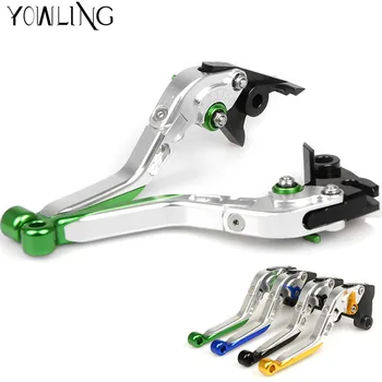 

For Kawasaki NINJA 650R ER6F ER6N 2009 2010 2011 2012 2013 2014 2015 2016 Motorcycle Foldable Extendable Brakes Levers
