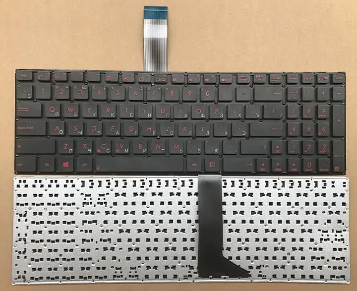 

Новая русская черная клавиатура для ноутбука ASUS FX50 FX50J