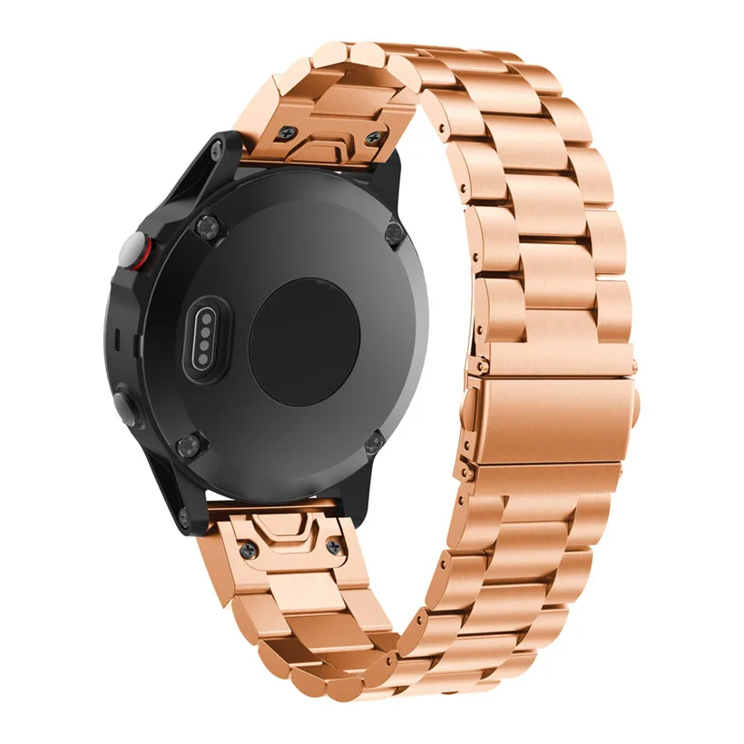 Advanced смарт часы StrapGenuine Нержавеющая Сталь Браслет Fit ремешок браслет для Garmin Fenix 5 gps часы