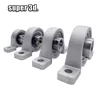 10pcs/1pcs Bore Ball Bearing Pillow Block Bore KP08/KP10/KP12/KP15 Mounted Support CaliberZinc Alloy Metal Ball Bearing ► Photo 2/6